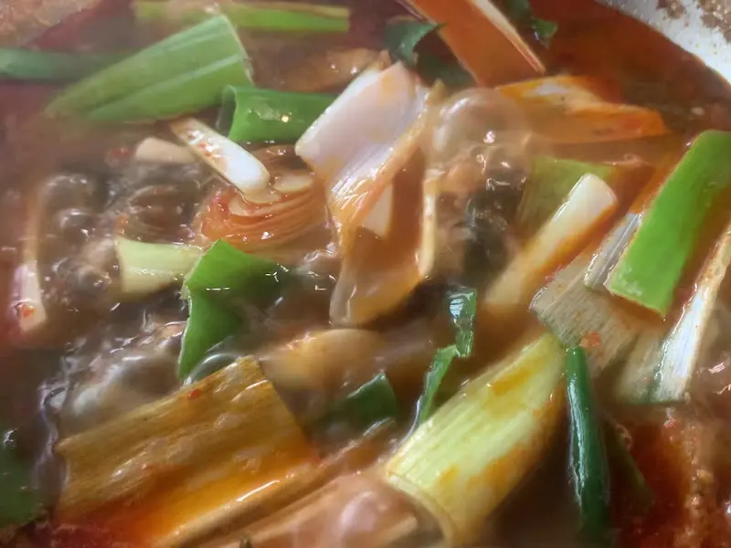 얼큰한 송어 매운탕