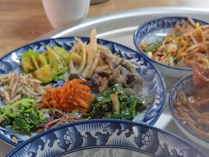 보기만 해도 건강해지는 듯한 나물 비빔밥