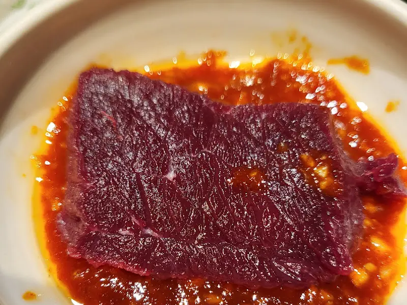 신선함이 느껴지는 육사시미