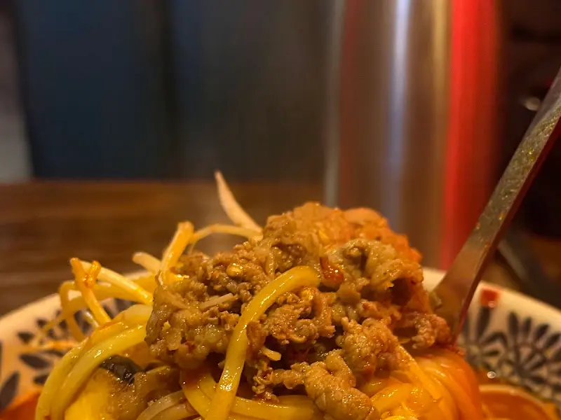 마라전골 속 고기