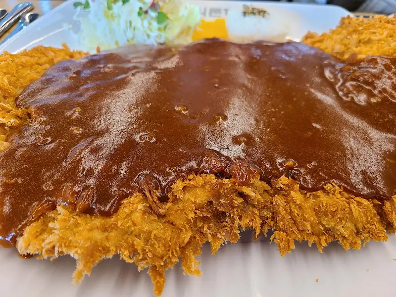 홍익돈까스 돈까스 근접샷