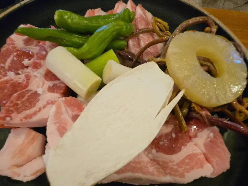 도림2세트 생고기 비주얼