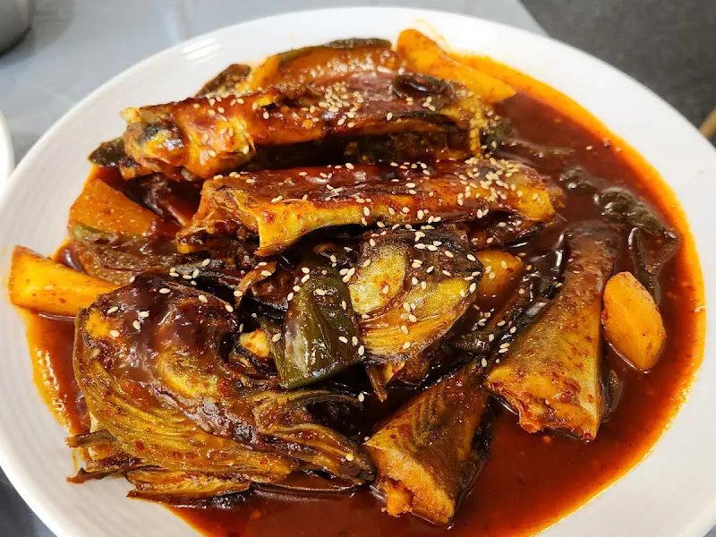 맛있게 조려진 코다리