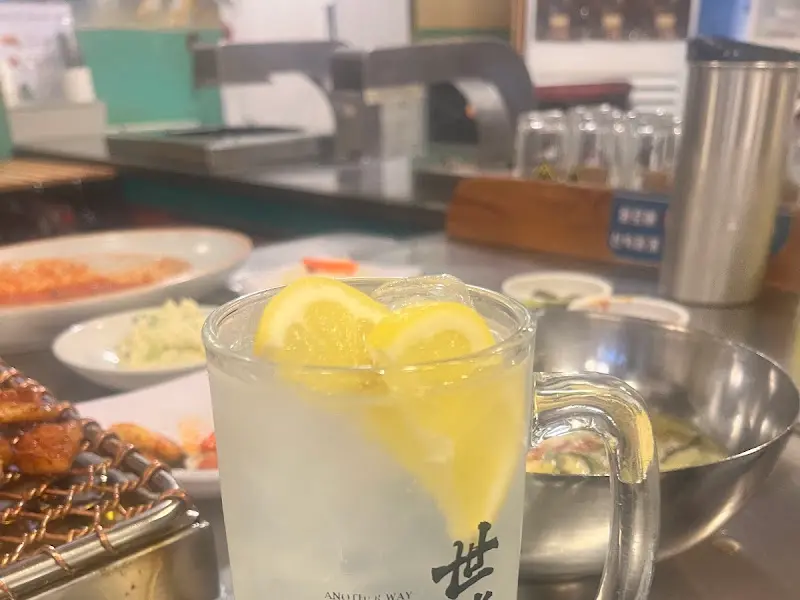 세광양대창의 레몬 하이볼