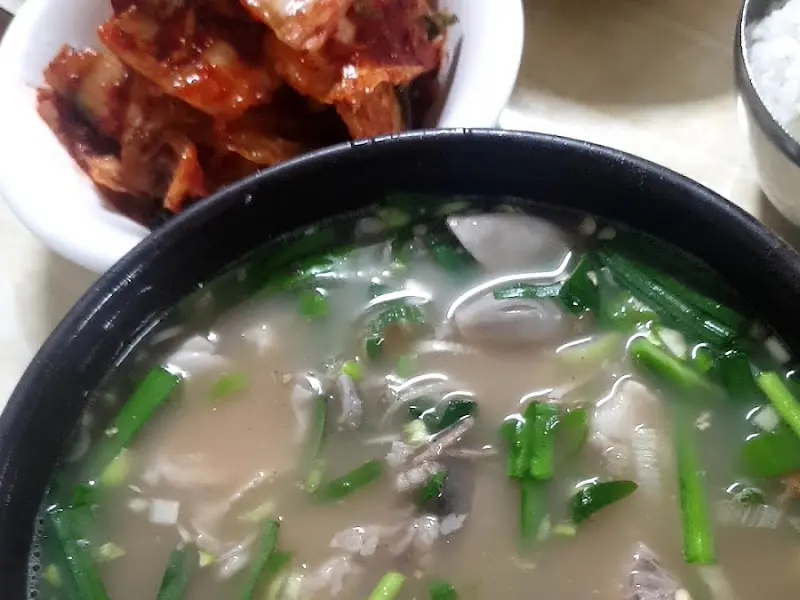 침샘 자극하는 국밥 비주얼