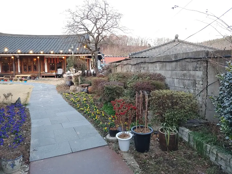 정원의 다양한 식물들