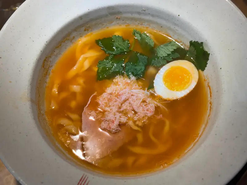 홍게칼국수 근접