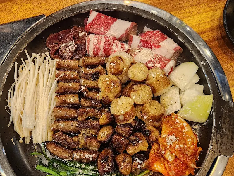 모듬 곱창 한상 차림