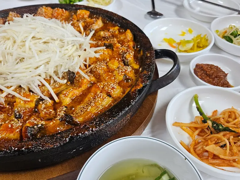 고추장 더덕 장어구이