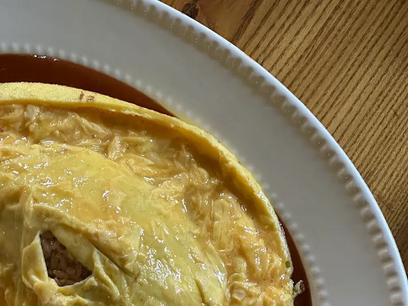 촉촉한 오믈렛 단면