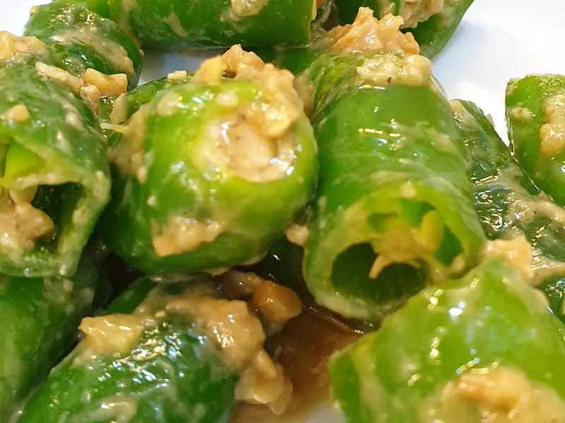 반찬 - 고추된장무침