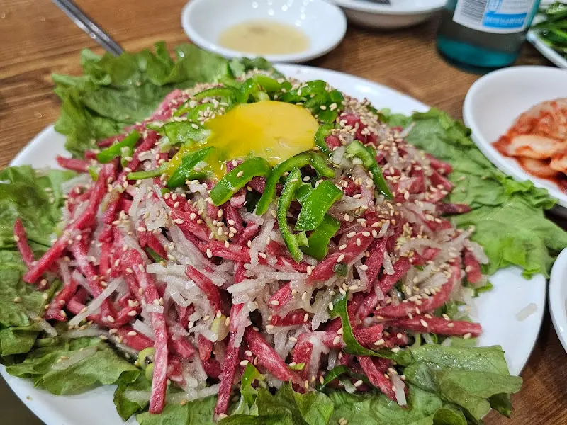 육회 상세 사진