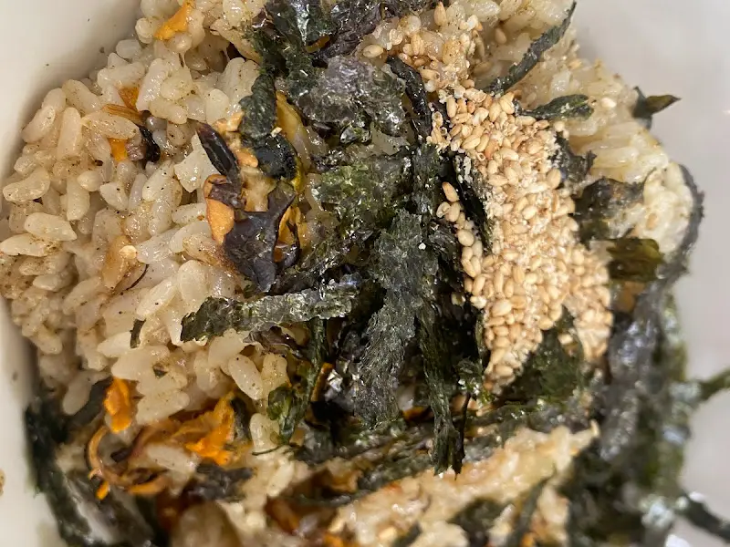 돌애 홍합밥 클로즈업