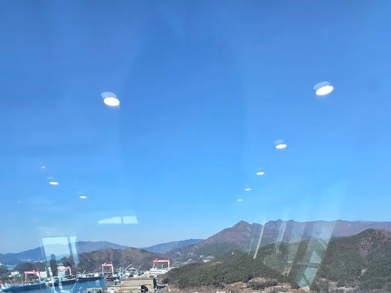 창원솔라타워에서 바라본 바다