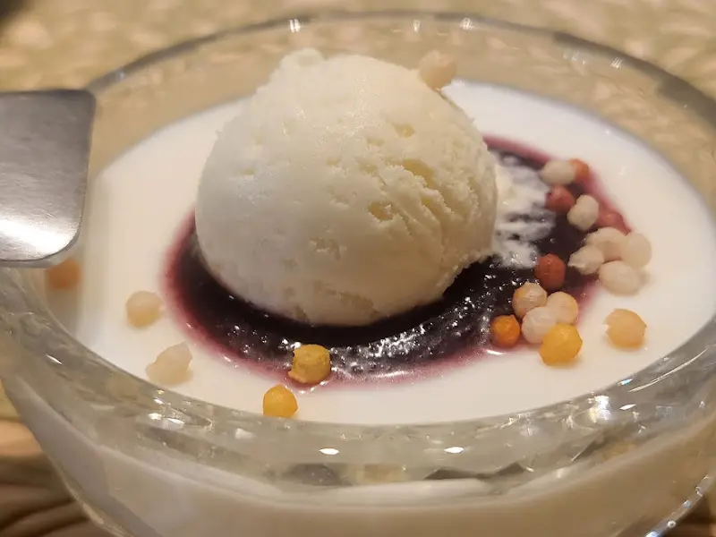 달콤한 디저트로 마무리