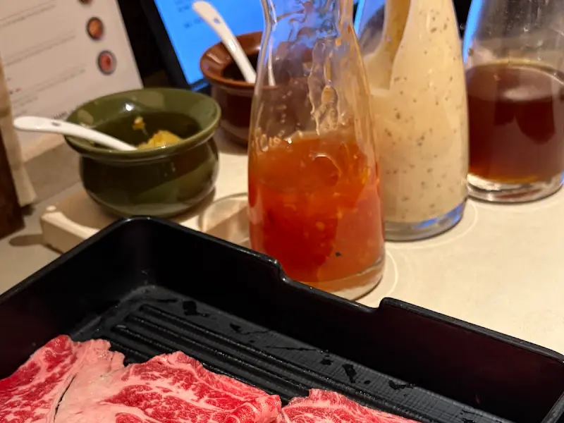 샤브인서울 본점 소스