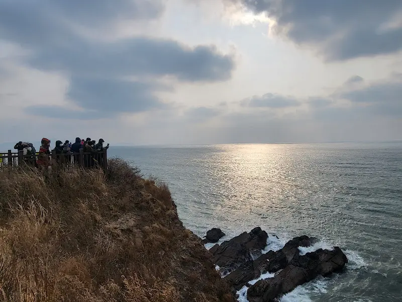 해질녘 남포리 습곡구조