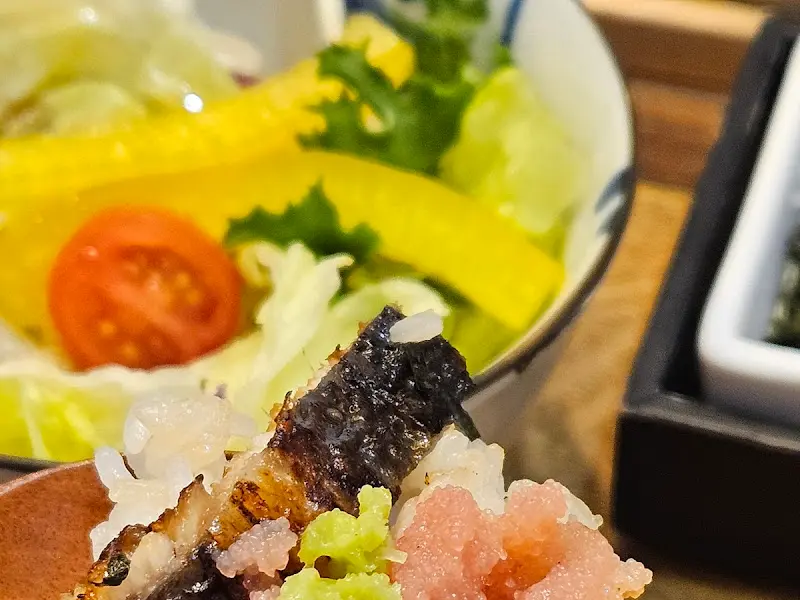 장어와 명란, 밥의 완벽한 조합