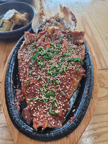 매콤한 양념의 황태구이