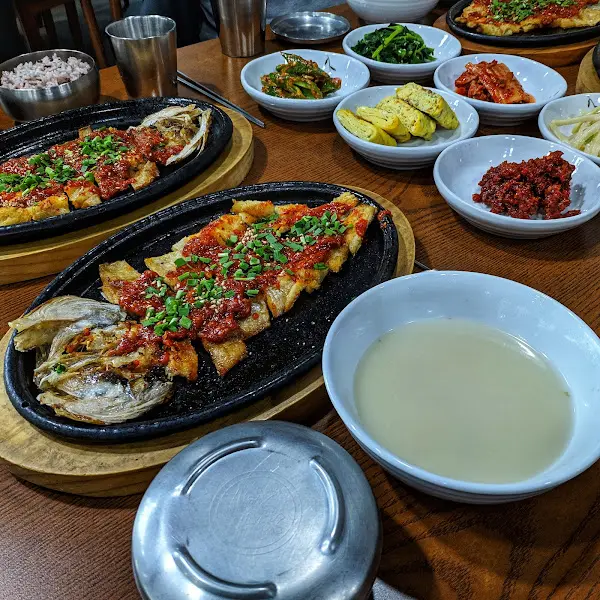 푸짐한 황태구이 한 상