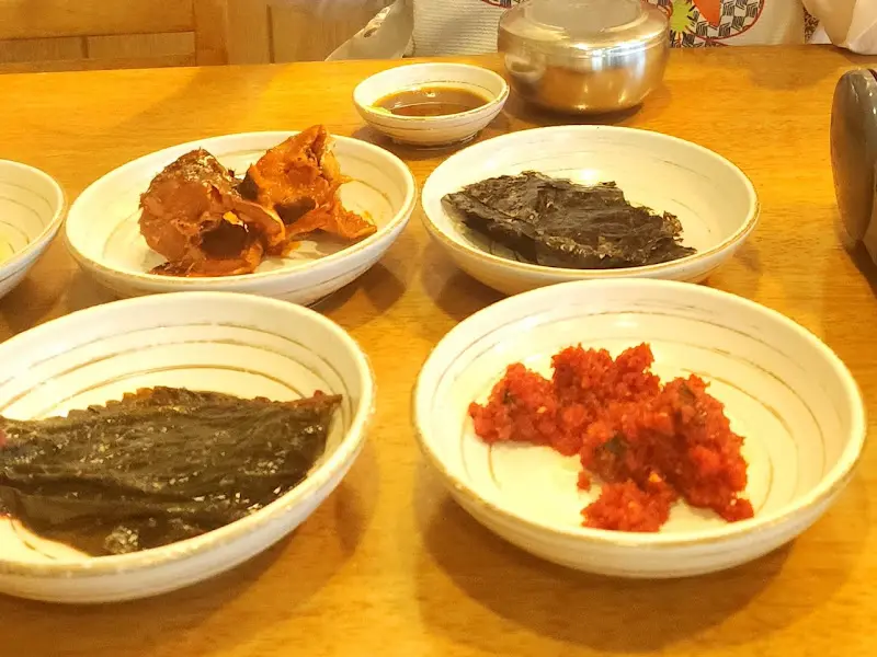 다채로운 밑반찬