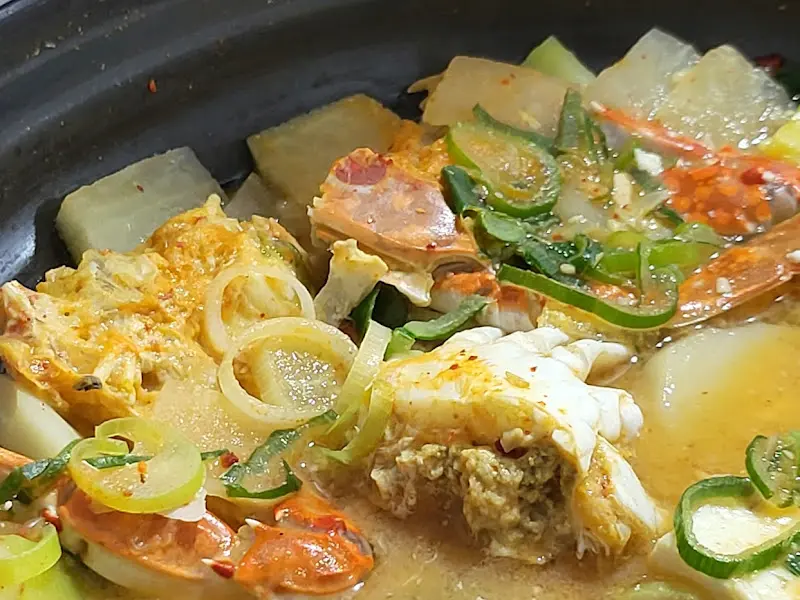 꽃게 된장찌개