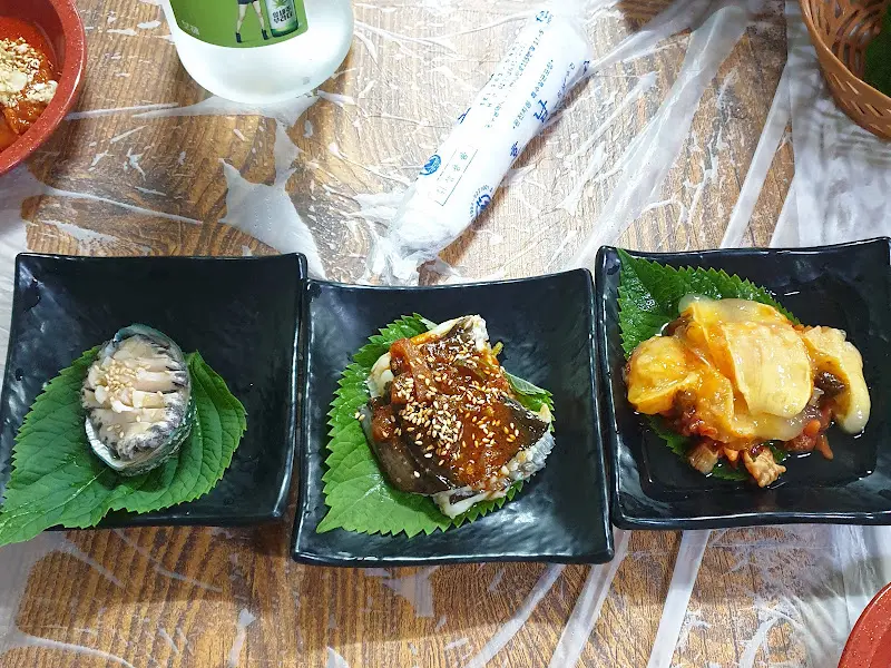 앙대박회수산의 해산물 모듬