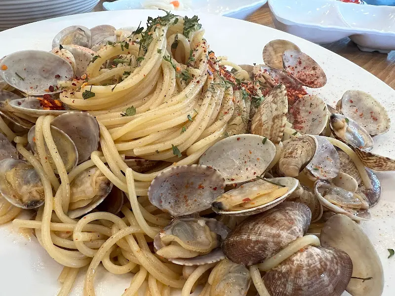 선식당 파스타 근접샷