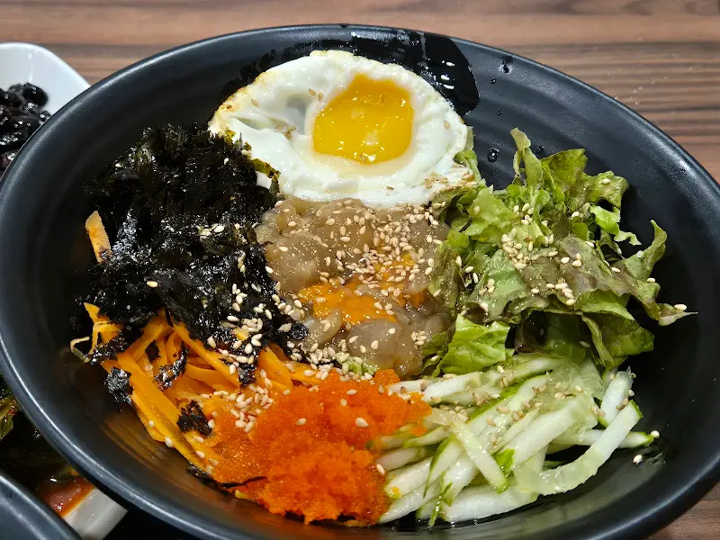 간장 게장 비빔밥