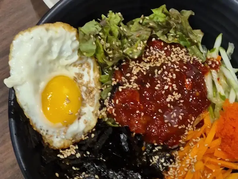 양념 게장 비빔밥 확대 사진