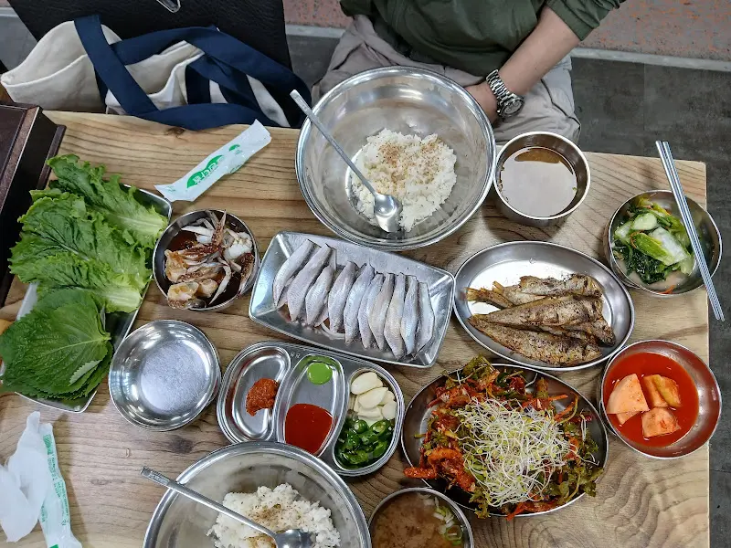 밴댕이 3종 세트 한상차림