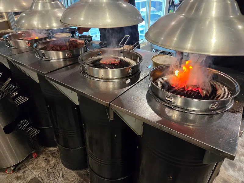 전문적인 그릴링 공간