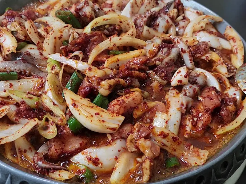 다모아 한식 오삼불고기