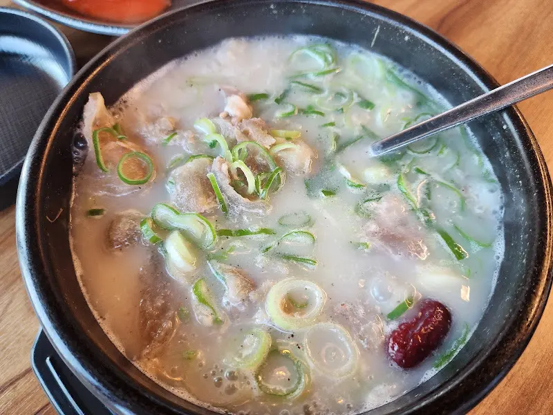 도가니탕의 비주얼