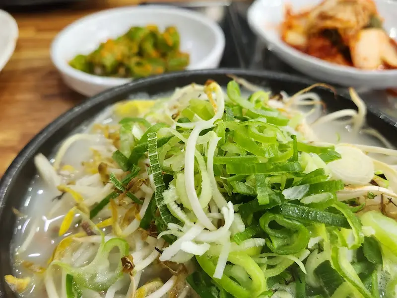 도가니탕 근접샷