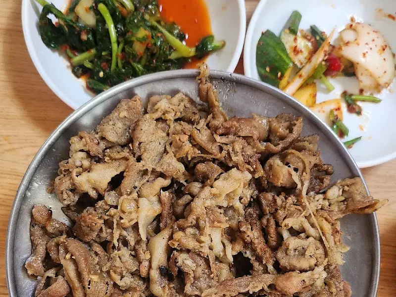 석쇠불고기 근접샷