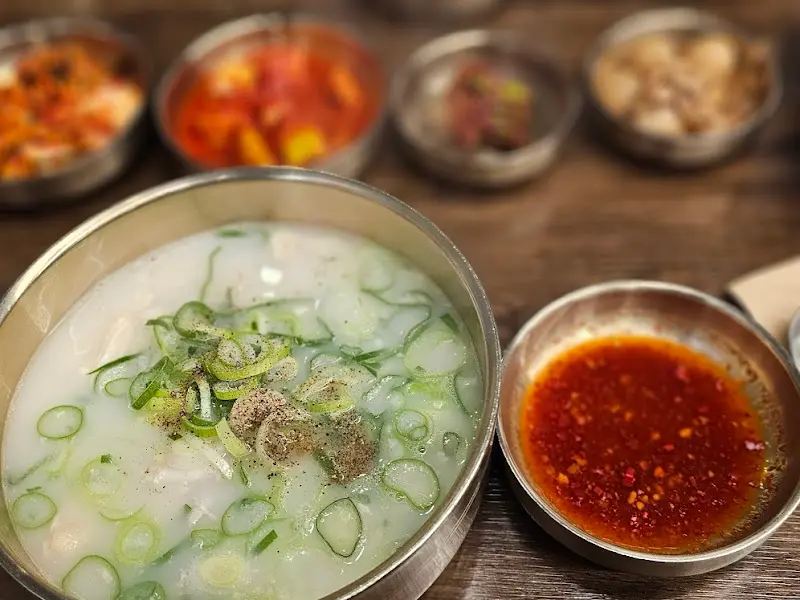 닭곰탕 한상차림