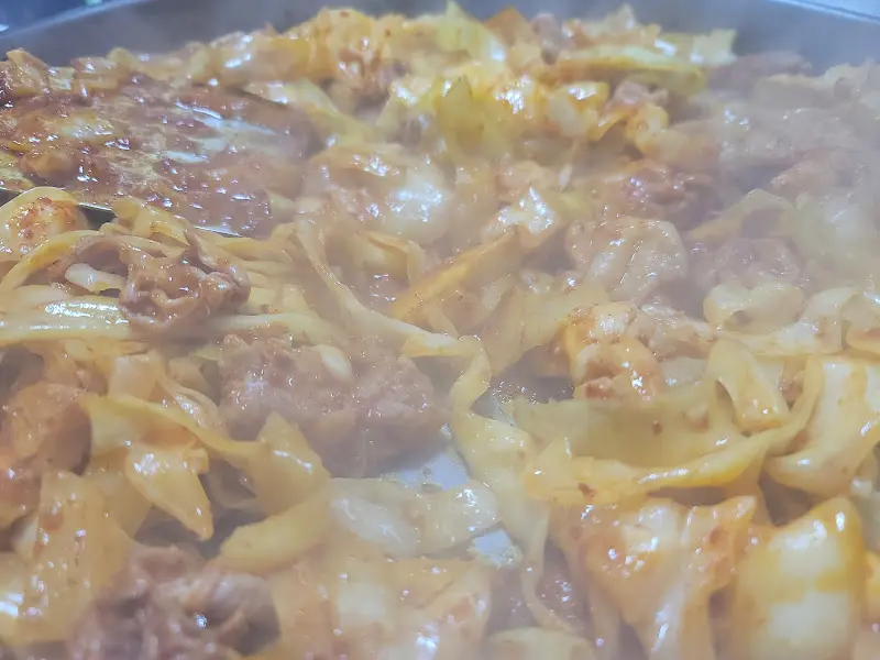 닭갈비 근접 사진