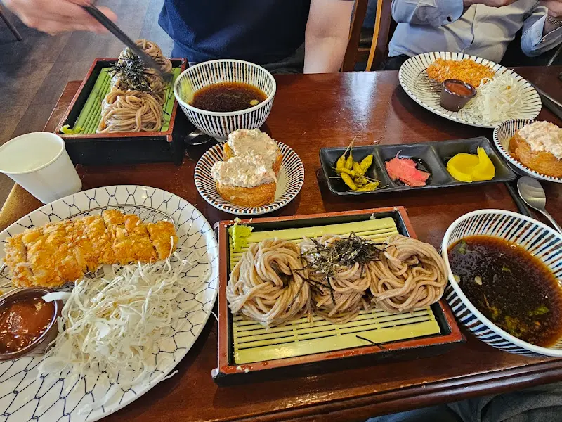 소바 정식 한상차림