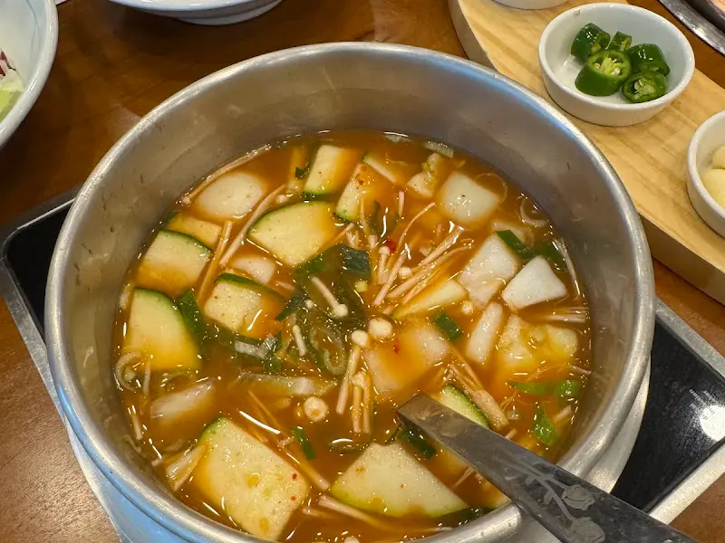 구수한 된장찌개