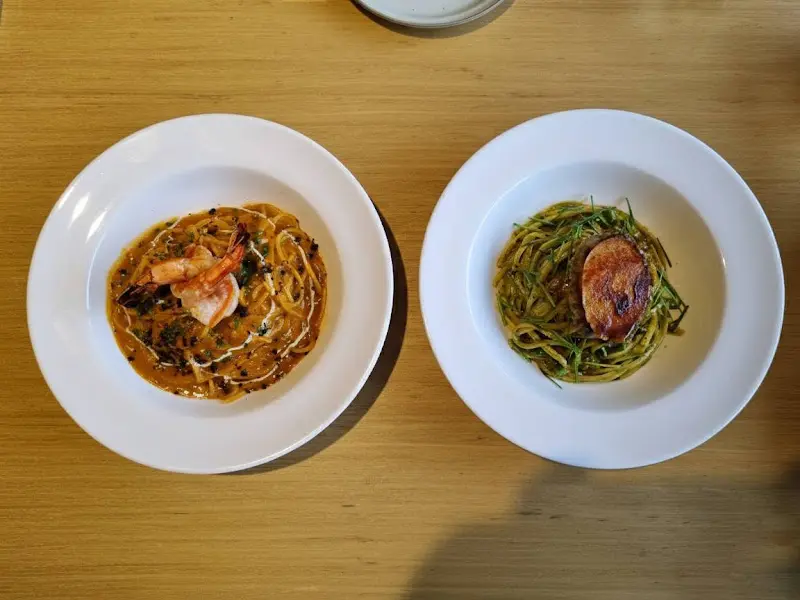 전복 게우 파스타