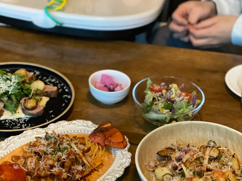 알카노 테이블 세팅