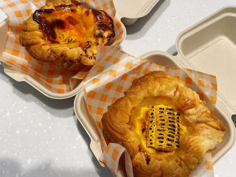 포장된 타르트 모습