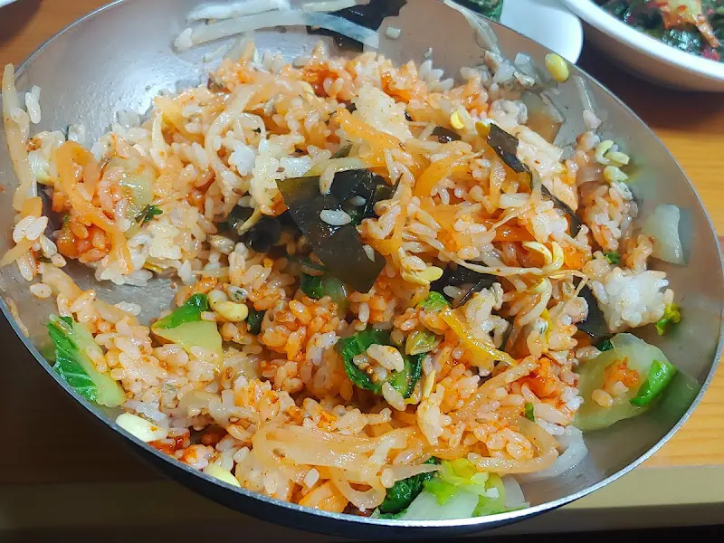 재첩비빔밥