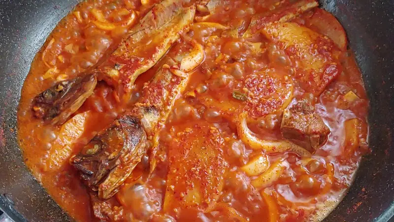 매콤한 코다리조림