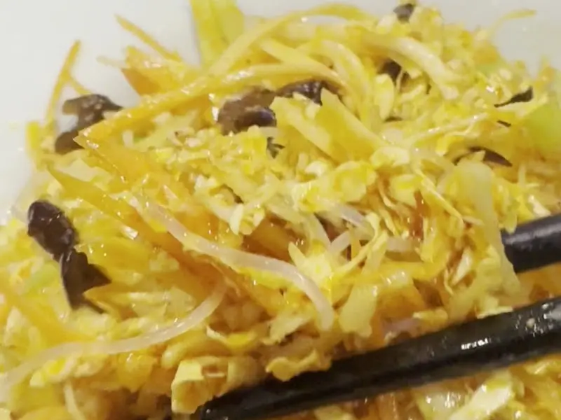 백김치당면볶음면