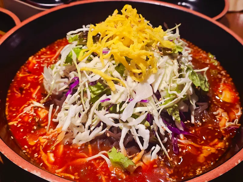 비빔국수 비주얼