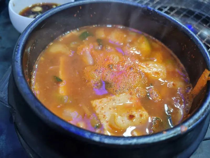 보글보글 된장찌개