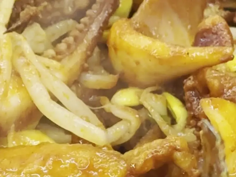 오삼불고기 근접샷