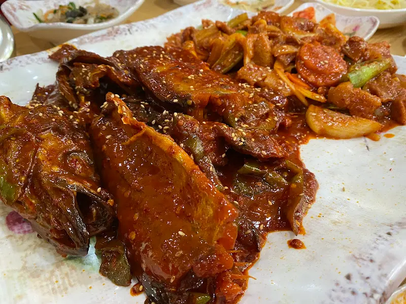 매콤한 코다리조림